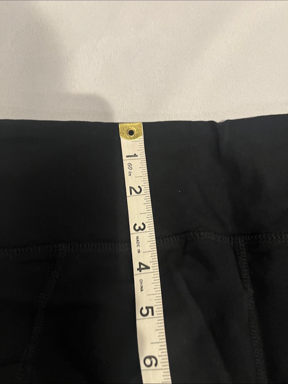 MATE Black Active Leggings Sz L Organic Cotton & Spandex - Picture 10 of 12